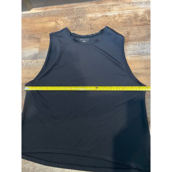 Papaya Active Women's black crop yoga top MED - Picture 5 of 6